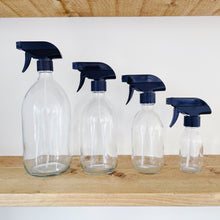 Load image into Gallery viewer, Clear Glass Dispenser Bottle With Trigger Spray