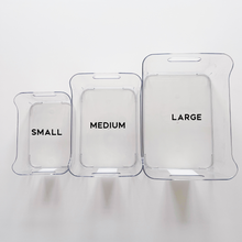 Load image into Gallery viewer, Fridge Storage Container With White Personalised Waterproof Label
