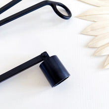Load image into Gallery viewer, Black Candle Wick Trimmer And Snuffer Set
