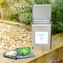 Load image into Gallery viewer, Personalised Garden Seed Storage Tin
