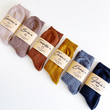 Load image into Gallery viewer, Personalised Autumn Sock Gift - Choice Of Colours
