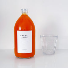 Load image into Gallery viewer, Clear Glass Bottle With Screw Lid &amp; Personalised Waterproof Label
