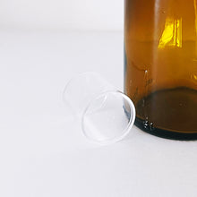 Load image into Gallery viewer, Mini Amber Glass Atomiser Spray Bottle
