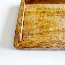 Load image into Gallery viewer, Rectangle Mango Wood Accessory Tray
