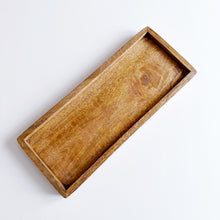 Load image into Gallery viewer, Rectangle Mango Wood Accessory Tray
