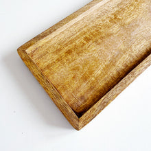 Load image into Gallery viewer, Rectangle Mango Wood Accessory Tray
