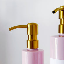 Load image into Gallery viewer, Personalised Plastic Dispenser Bottle With Waterproof Label And Metal Pump
