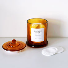 Load image into Gallery viewer, Luxury Amber Glass Bathroom Jar With Airtight Lid
