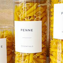 Load image into Gallery viewer, Glass Jar With White Personalised Label And Airtight Natural Acacia Wood Lid
