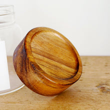 Load image into Gallery viewer, Personalised Glass Herb &amp; Spice Jars With Acacia Wood Screw Lid
