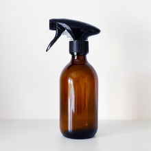 Load image into Gallery viewer, Amber Glass Or Plastic Trigger Spray Bottle
