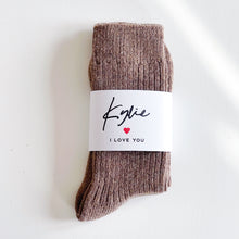 Load image into Gallery viewer, Personalised Romantic Sock Gift - Choice Of Colours
