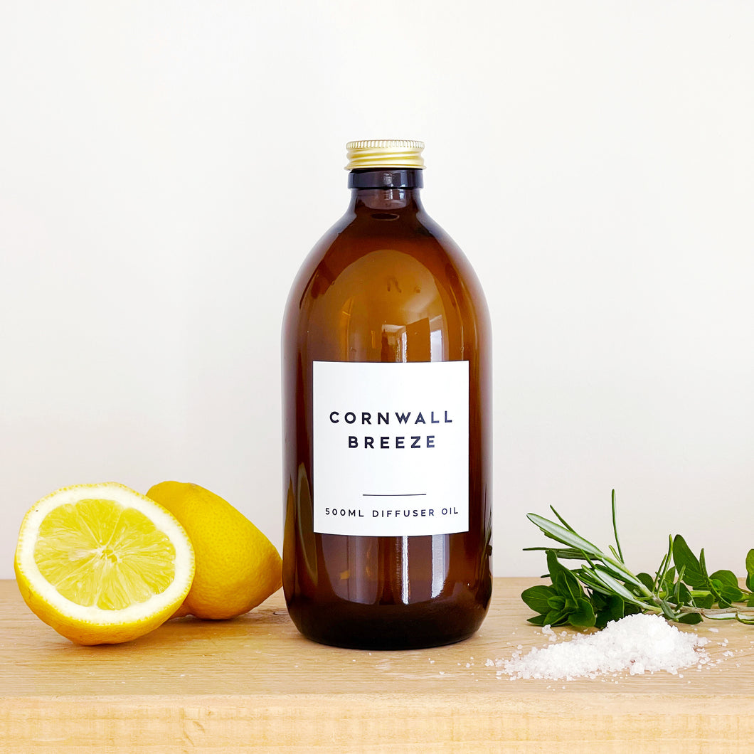 Cornwall Breeze Reed Diffuser Oil Refill - Choice Of Sizes