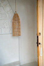 Load image into Gallery viewer, The Fishtrap Woven Natural Rattan Pendant Light Shade Medium

