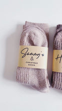 Load and play video in Gallery viewer, Personalised Christmas Sock Gift - Choice Of Colours
