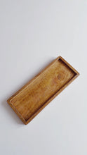 Load and play video in Gallery viewer, Rectangle Mango Wood Accessory Tray

