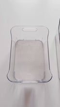 Load and play video in Gallery viewer, Fridge Storage Container With White Personalised Waterproof Label
