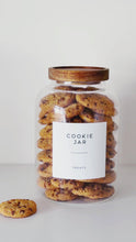 Load and play video in Gallery viewer, Cookie Jar With Personalised Waterproof Label
