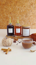 Load and play video in Gallery viewer, Set Of 2 Syrup Bottles &amp; Glass Jar - Choice Of Labels
