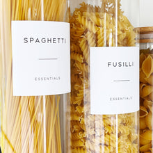 Load image into Gallery viewer, Glass Jar With White Personalised Label And Airtight Natural Bamboo Lid
