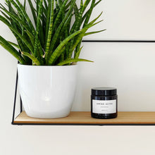 Load image into Gallery viewer, Reusable Amber Glass Jar With White Personalised Label
