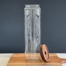 Load image into Gallery viewer, Glass Kitchen Pantry Storage Jar With Airtight Acacia Wood Lid
