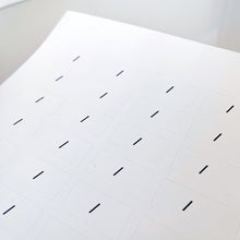 Load image into Gallery viewer, Sheet Of 60 Blank White Waterproof Date Labels
