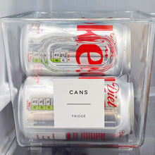 Load image into Gallery viewer, Fridge Storage Container With White Personalised Waterproof Label

