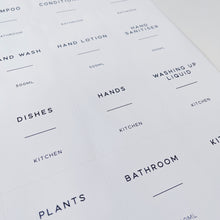 Load image into Gallery viewer, 7cm x 6.5cm White Waterproof Personalised Labels
