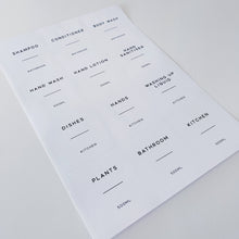 Load image into Gallery viewer, 7cm x 6.5cm White Waterproof Personalised Labels
